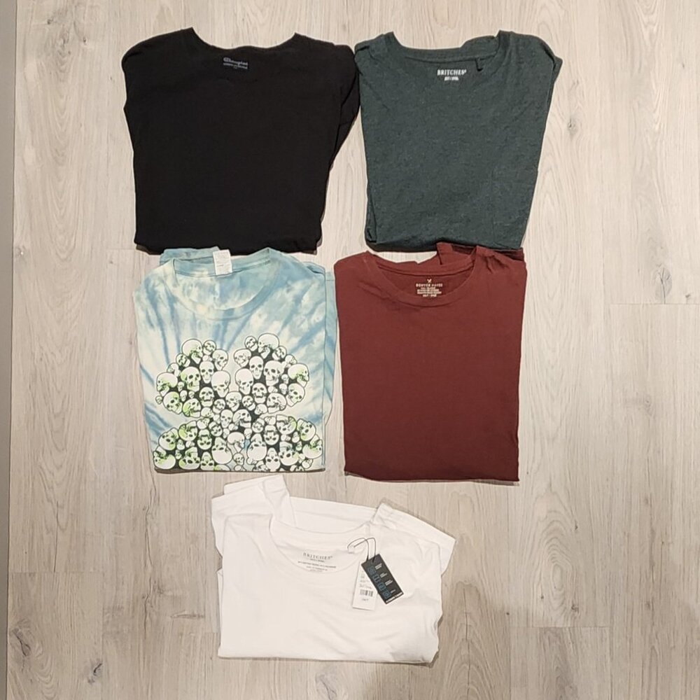 Men's 2XL T-Shirts Tee Lot of 5